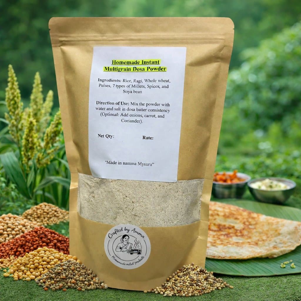 Instant Multigrain Dosa Powder